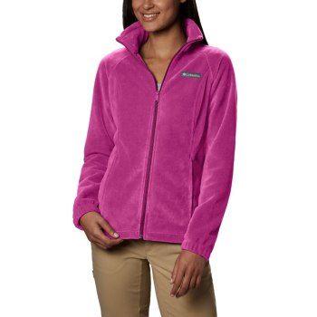 Columbia Jas Dames, Benton Springs Full Zip Fleece Fuchsie, 47MSCGOTA